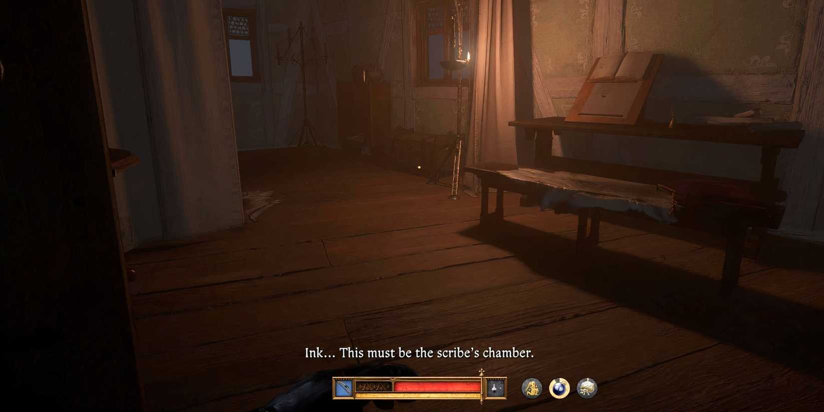 Kingdom Come Deliverance 2 Search the Scribe's Chamber Storm Walkthrough