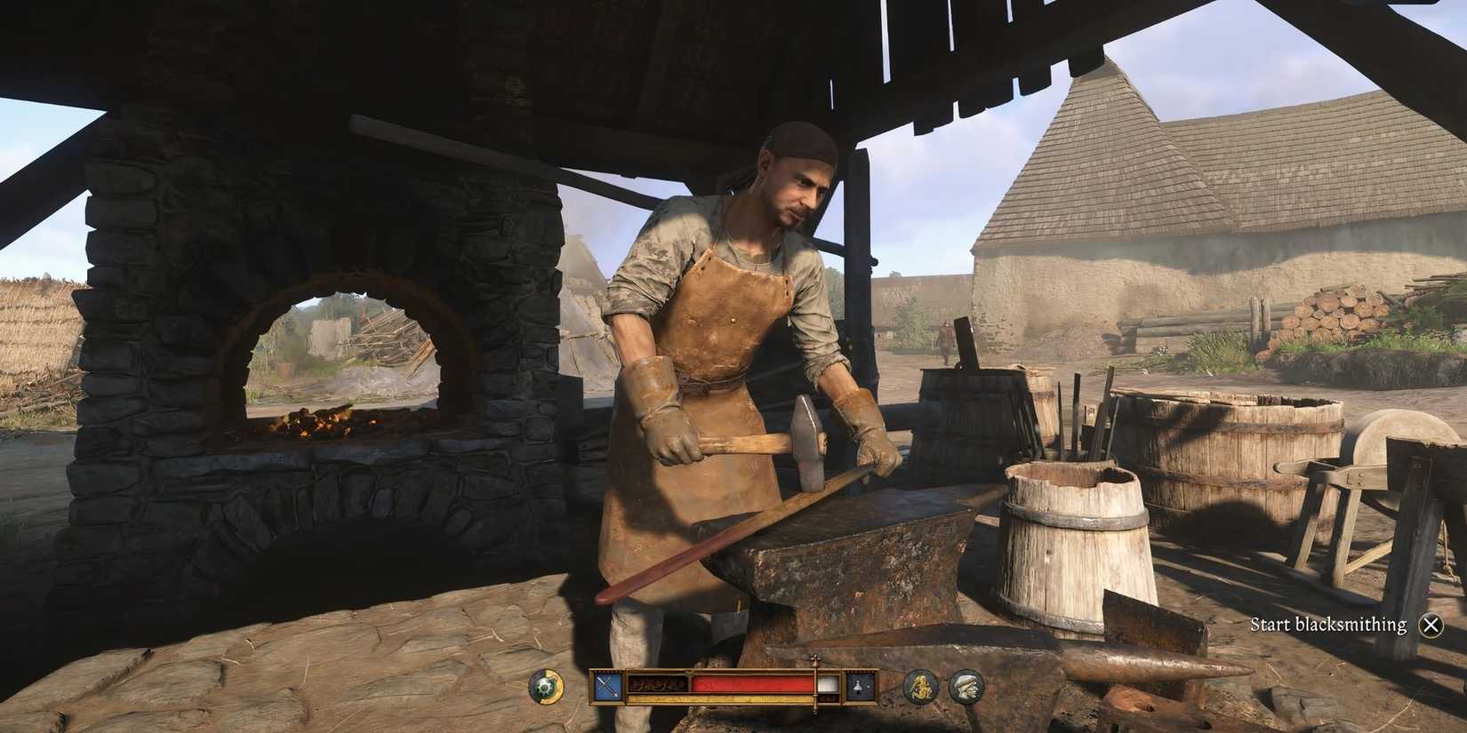 Kingdom Come Deliverance 2 Hammer and Tongs Blacksmith Zdimir