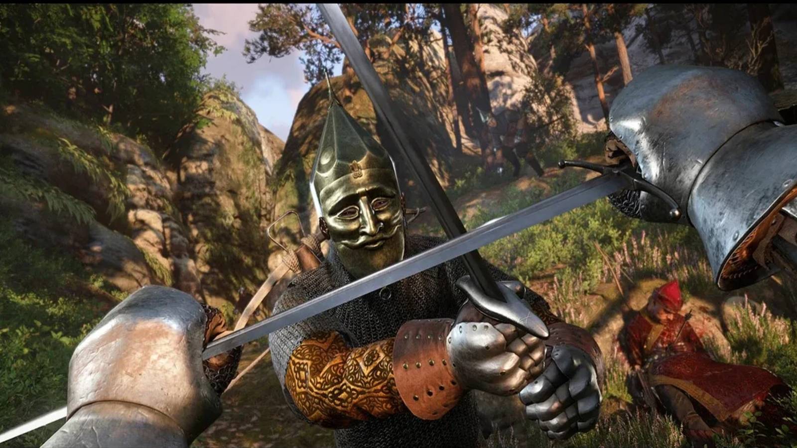 Kingdom Come Deliverance 2 blocking with sword