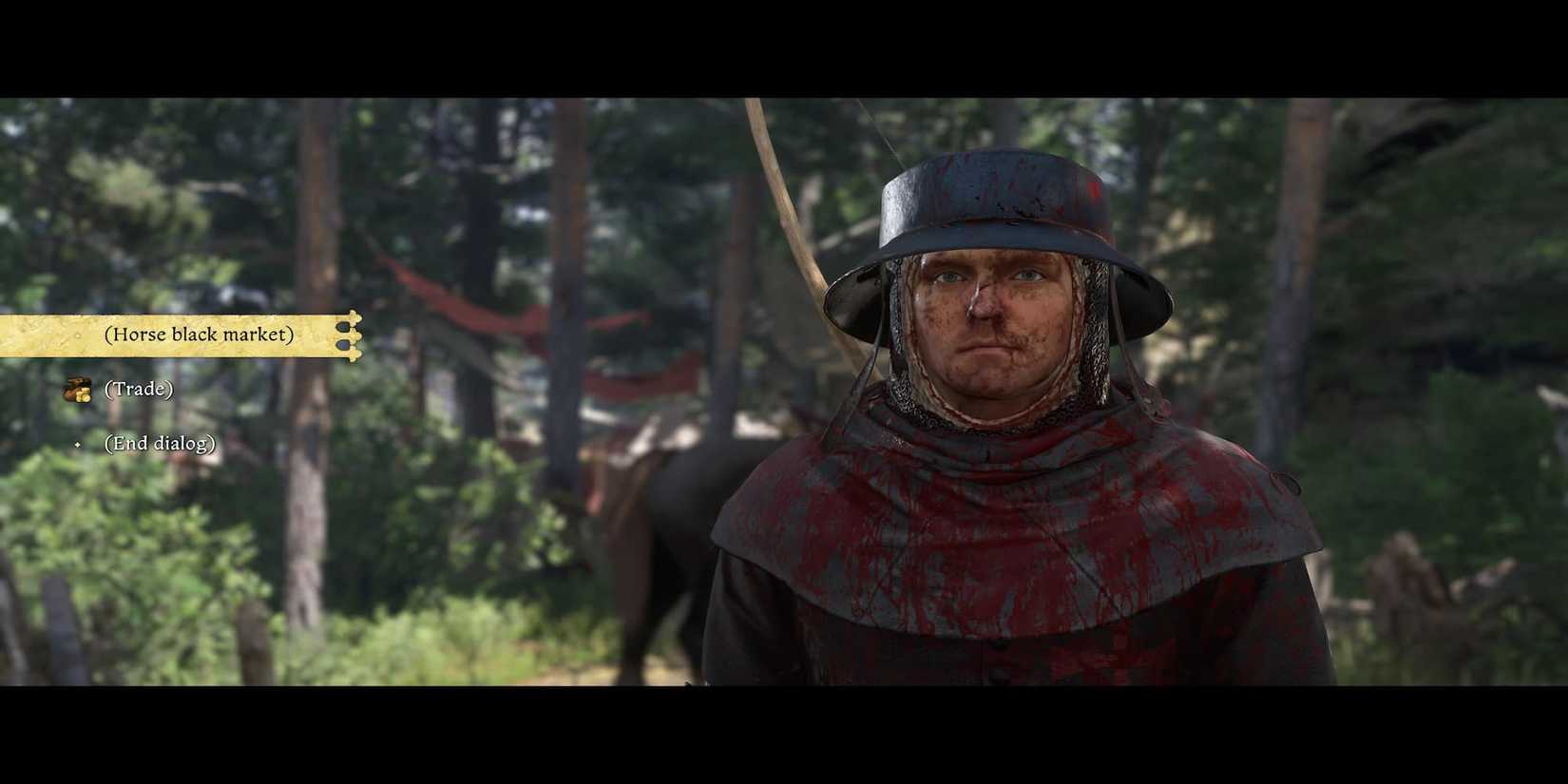 The Player Asking About The Horse Black Market