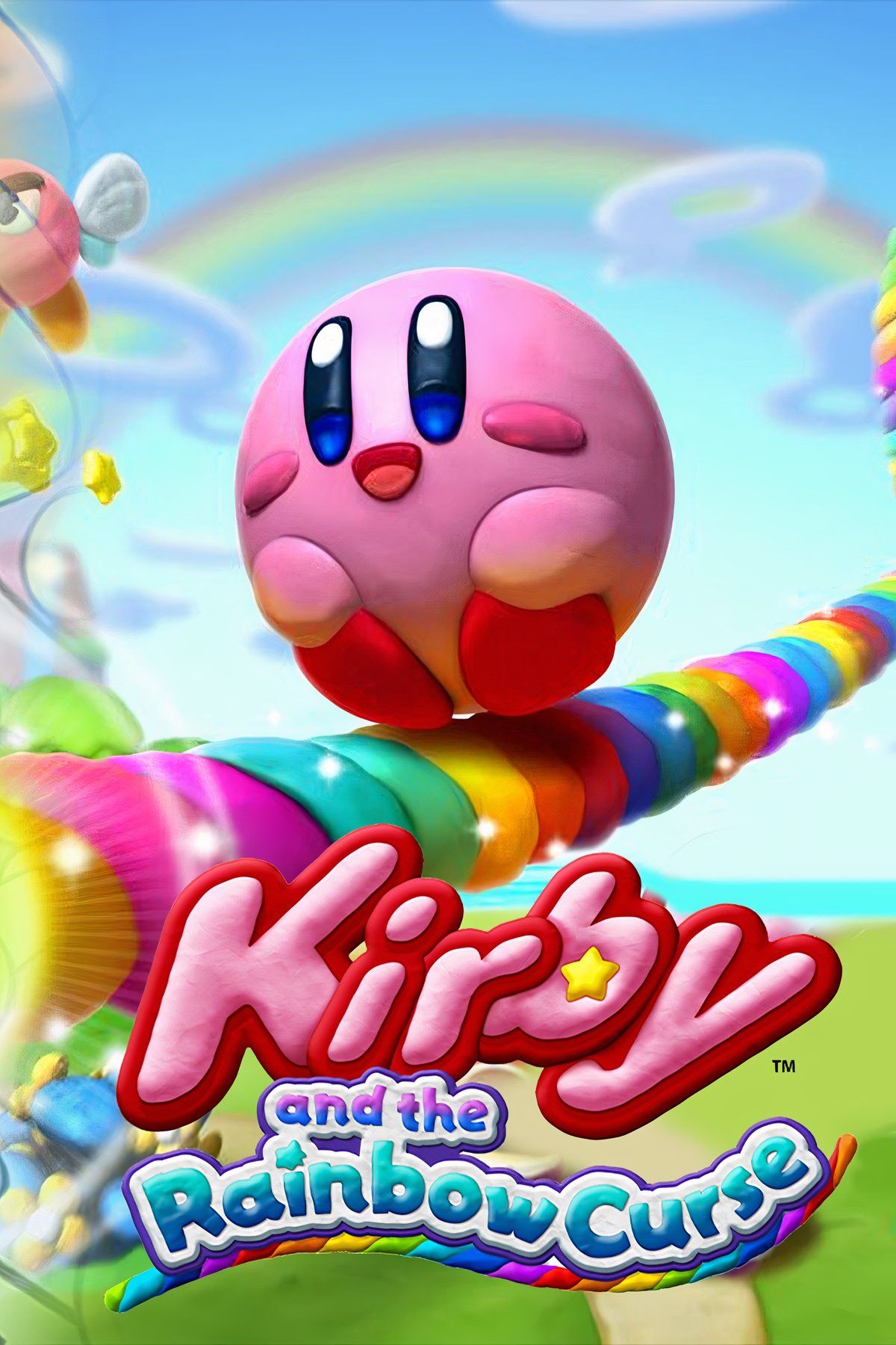 Kirby and the Rainbow Curse Tag Page Cover Art
