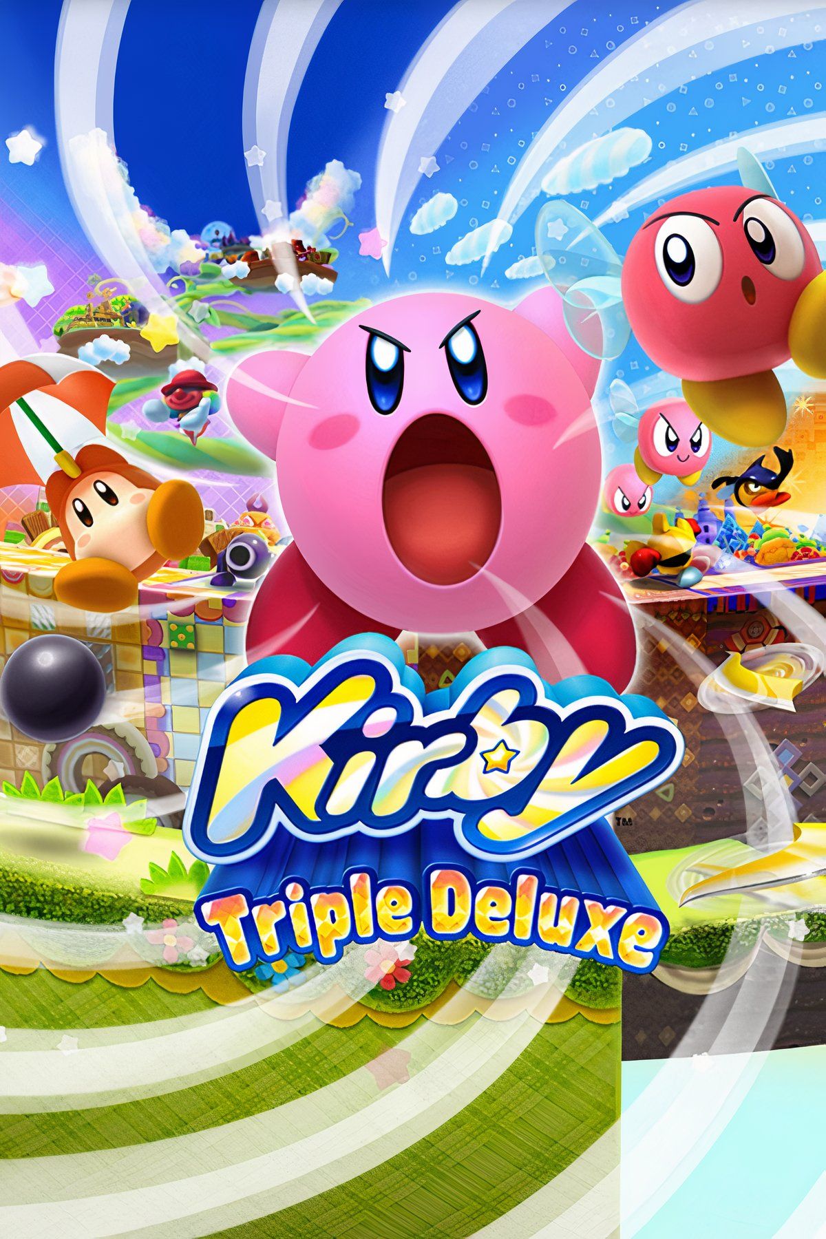 Kirby: Triple Deluxe Tag Page Cover Art