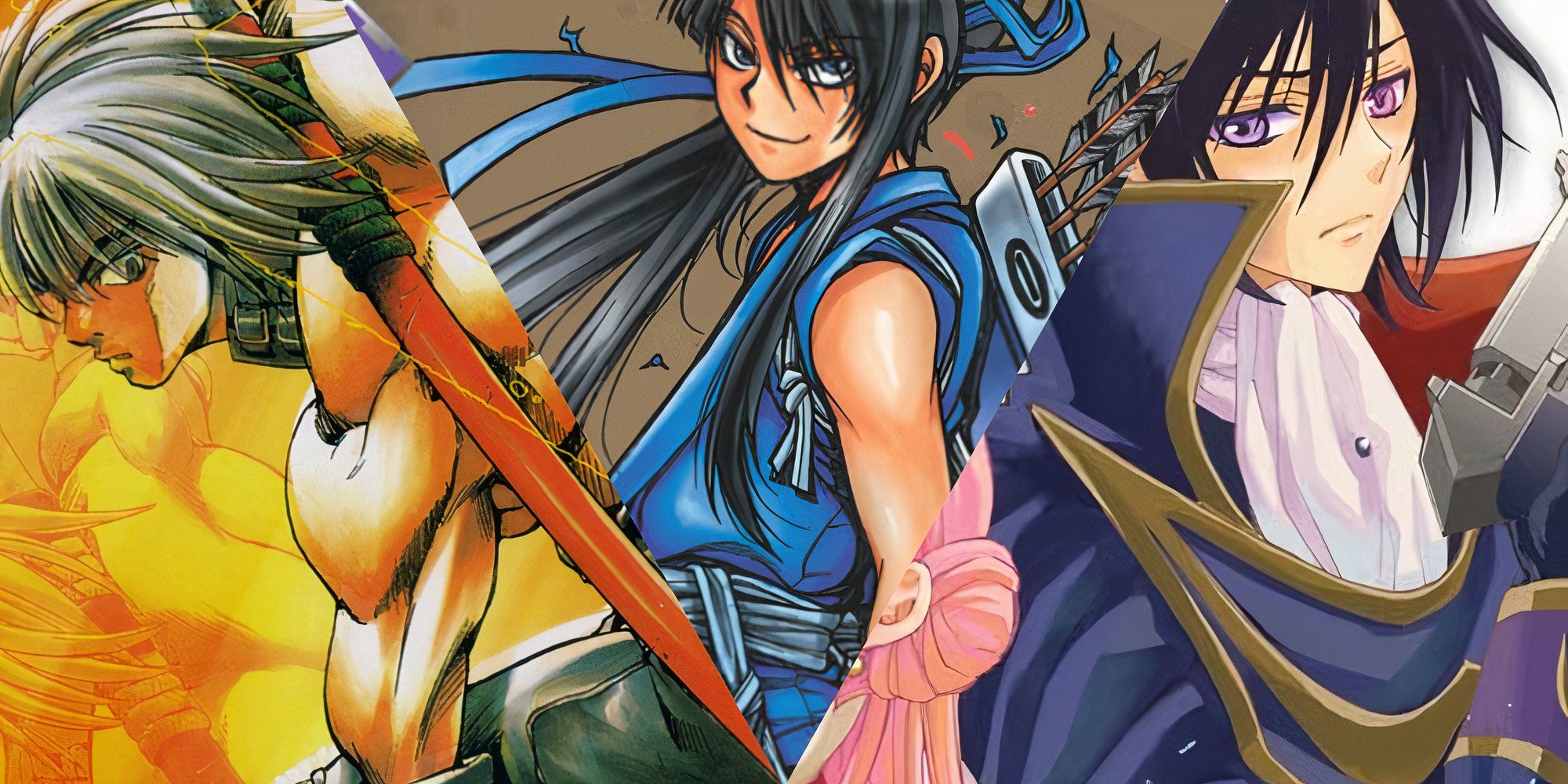 KOROUZUKA DRIFERS CODE GEASS, Manga, where the main character seems to dominate the world.