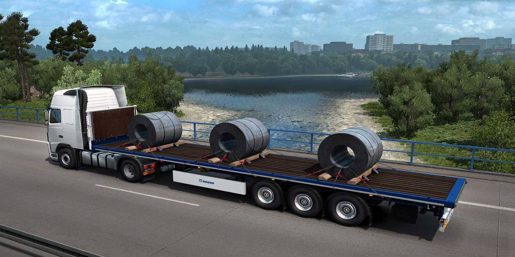 Krone Trailer Pack Addition in Euro Truck Simulator 2