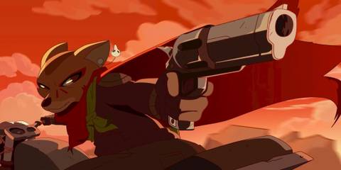 Laika Shooting A Gun