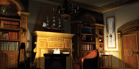 Legend of Crystal Skull manor interior