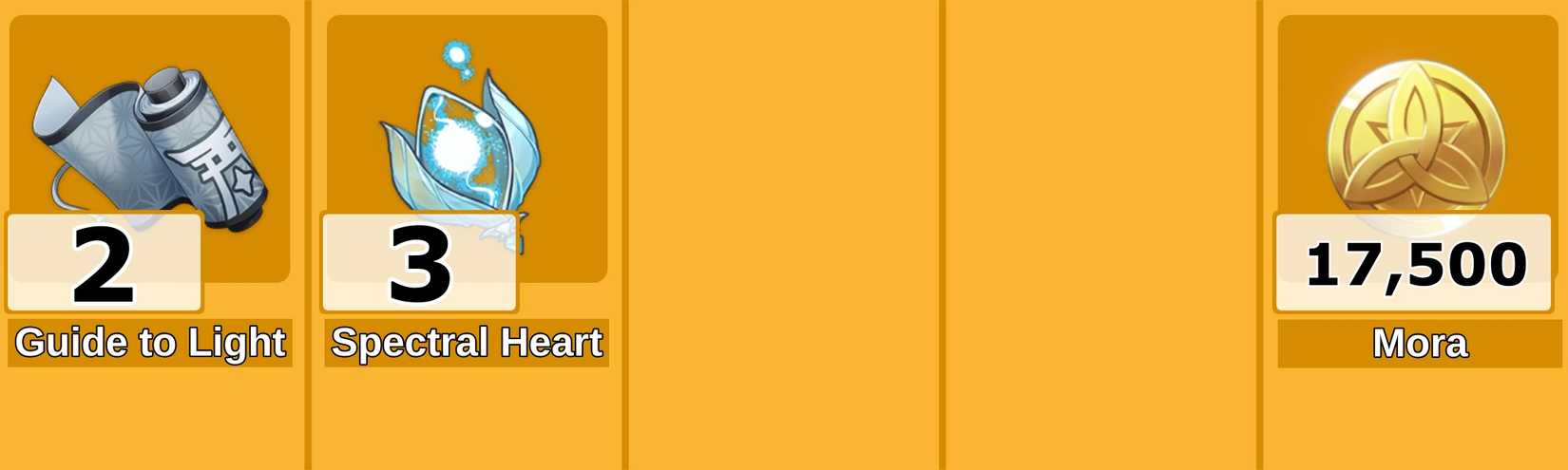 Level 3 Gorou Talent Materials - Genshin Impact