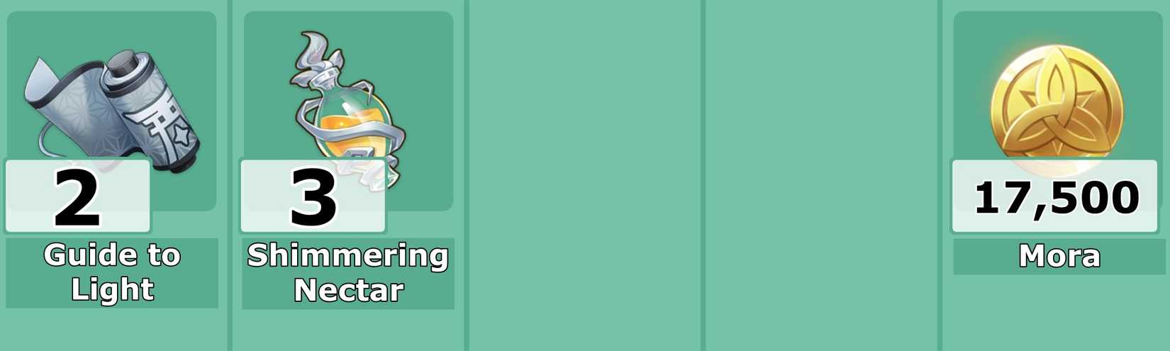 Level 3 Sayu Talent Materials - Genshin Impact