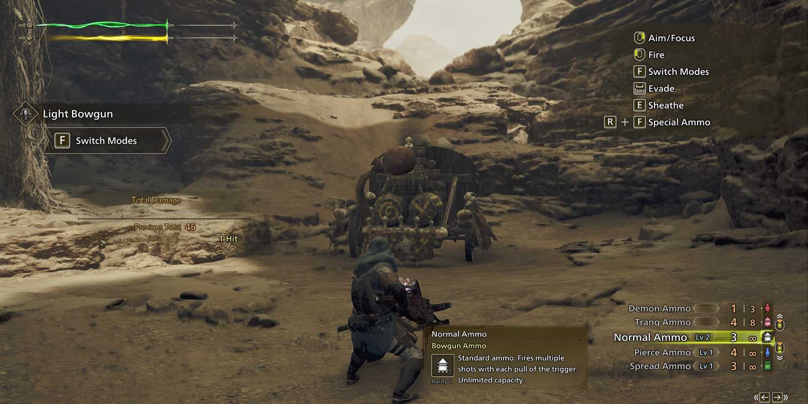 Light Bowgun Ammo Types - Monster Hunter Wilds