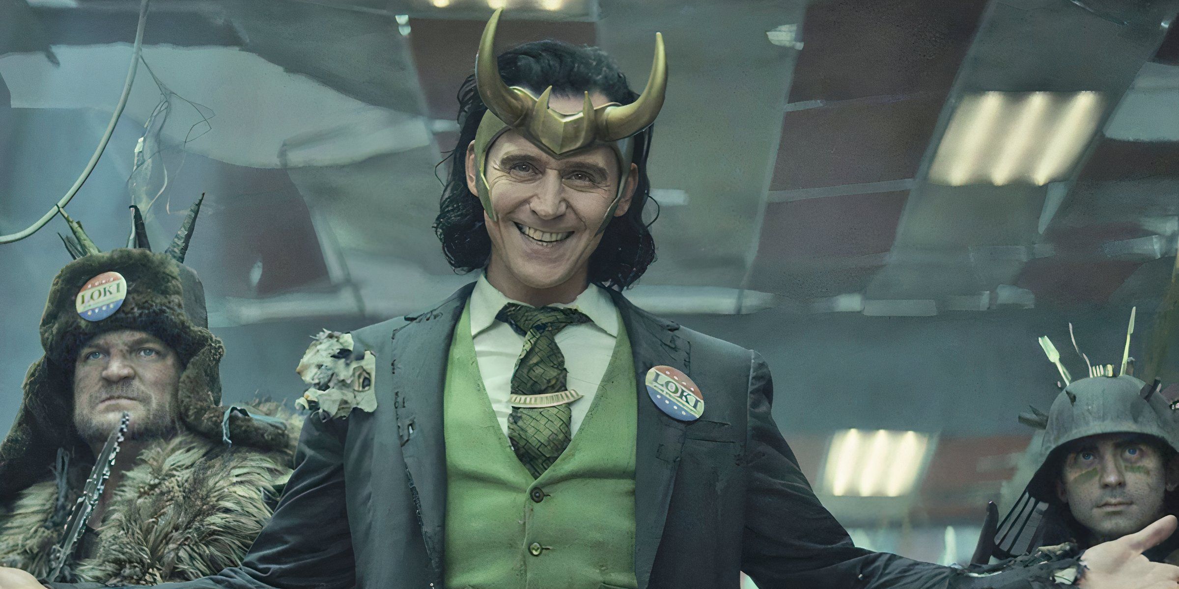 Loki smiling 