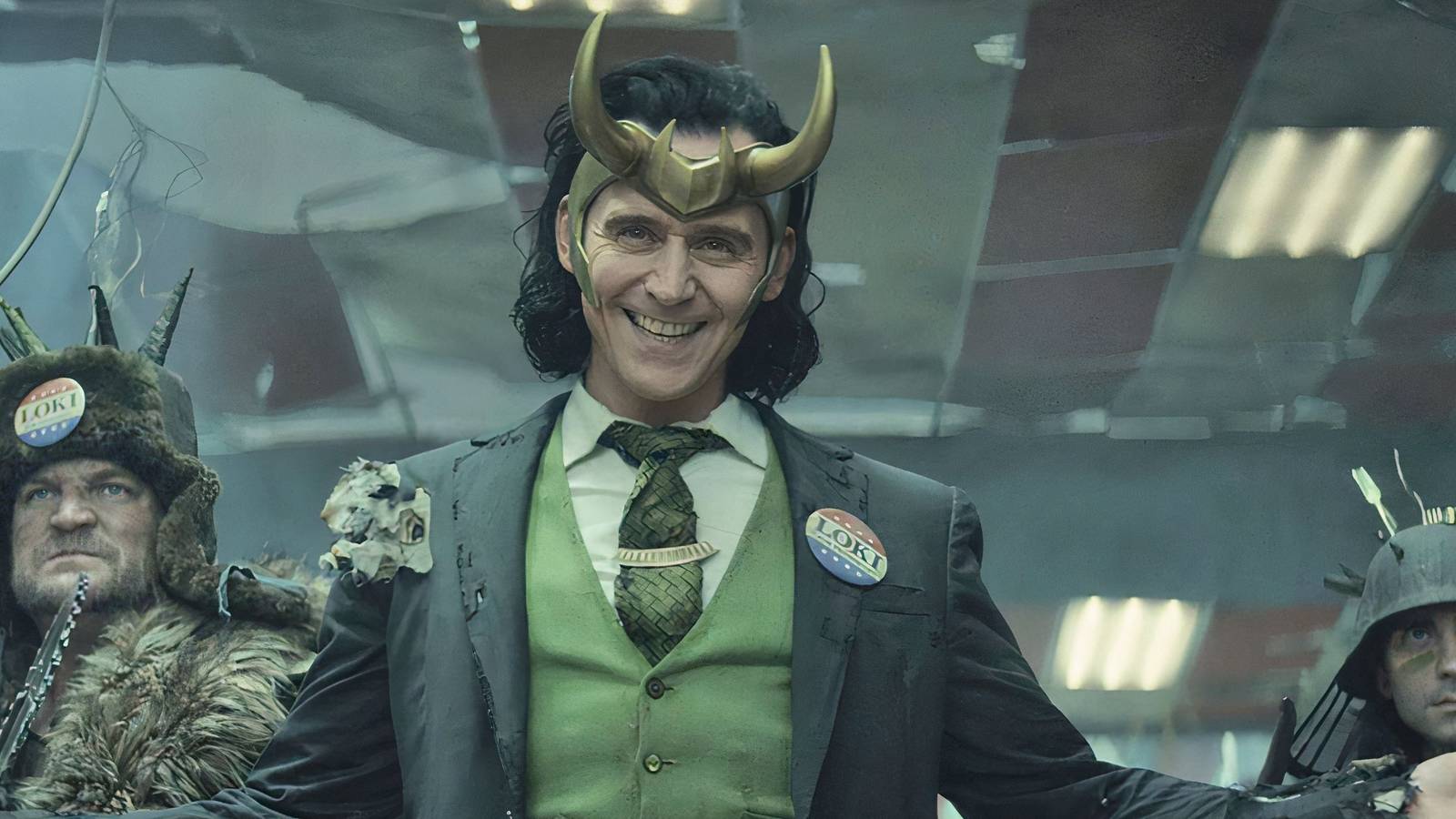 Loki smiling 