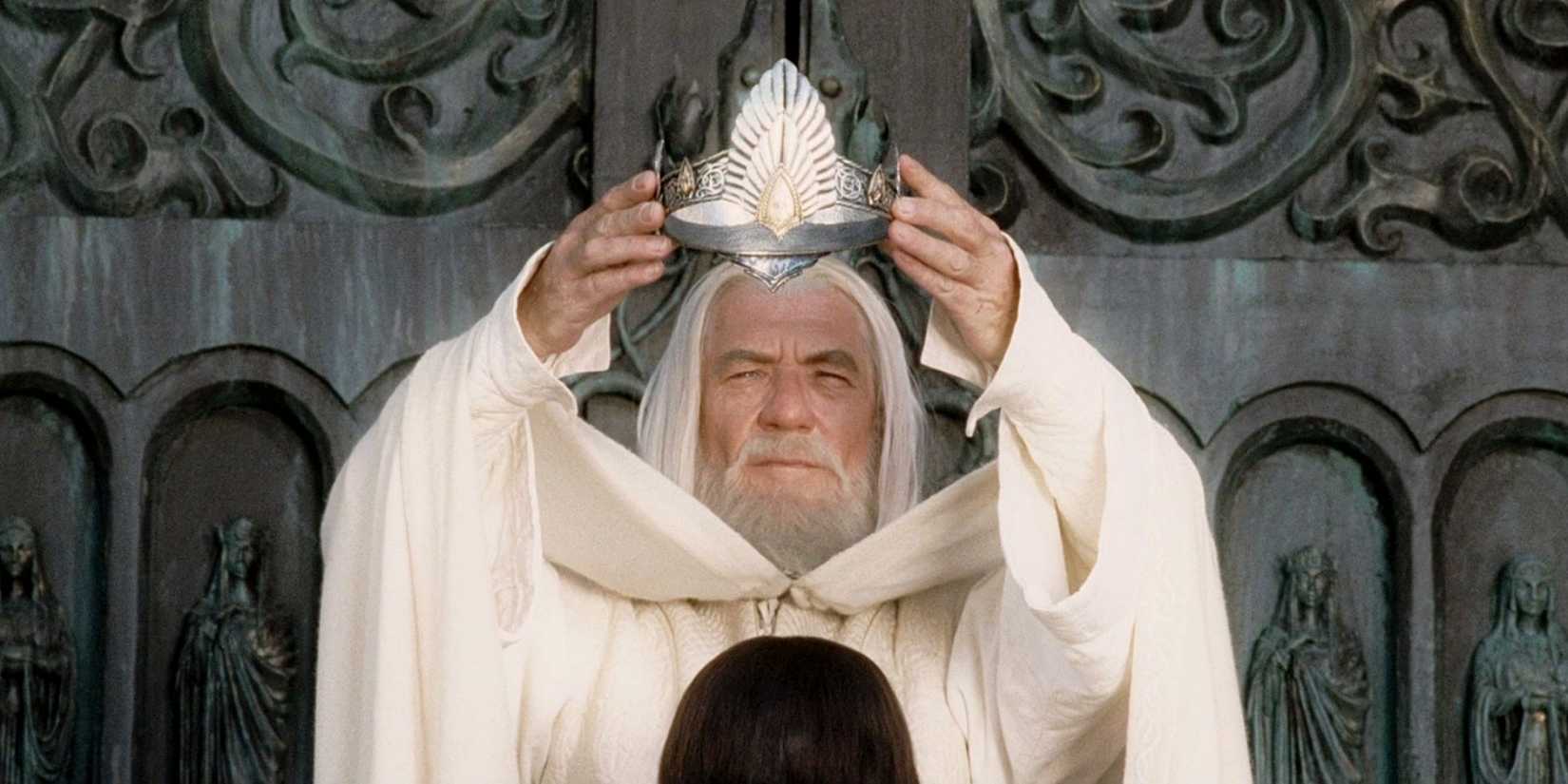 lord of the rings return of the king aragorns coronation