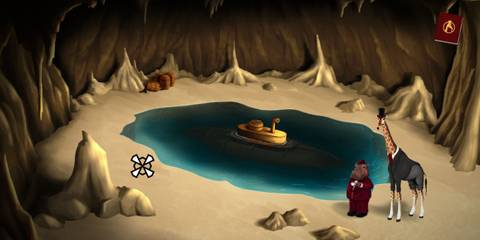 Lord Winklebottom Investigates a submarine in a cave