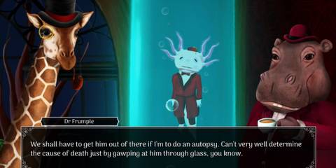 Lord Winklebottom Investigates the victim