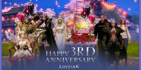 Lost Ark 3 year anniversary free gifts