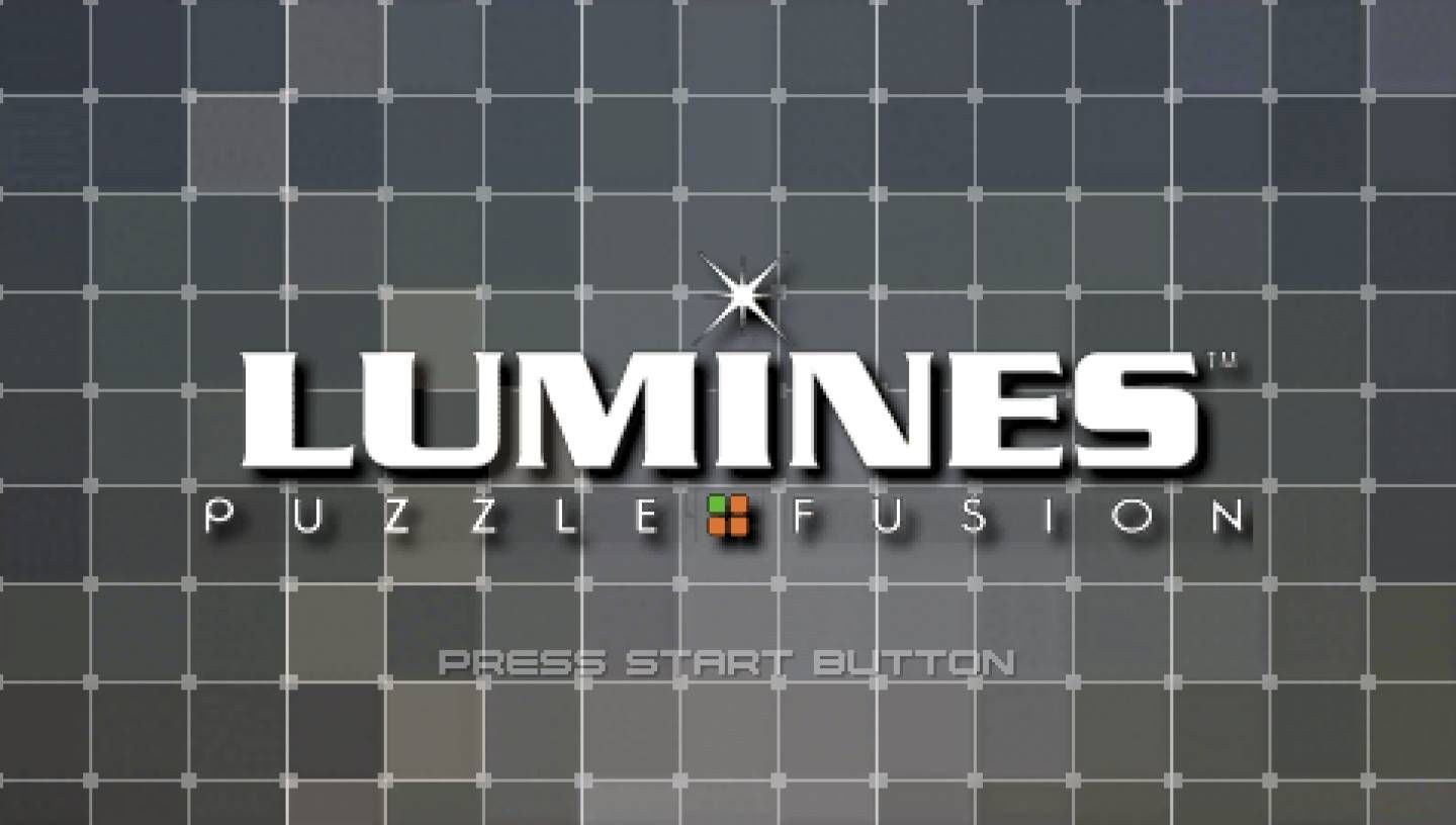 Lumines Puzzle Fusion PSP Image 1