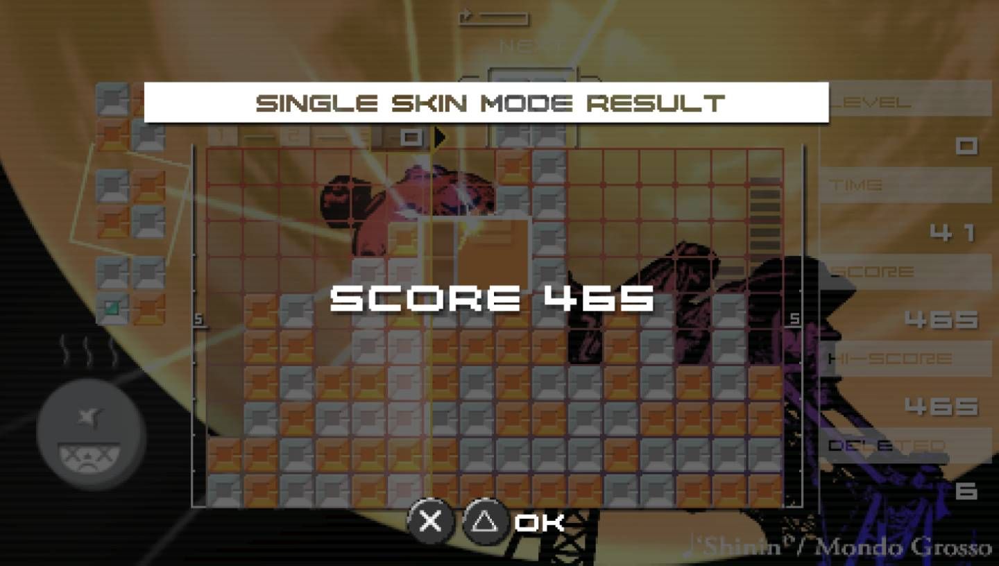 Lumines Puzzle Fusion PSP Image 6