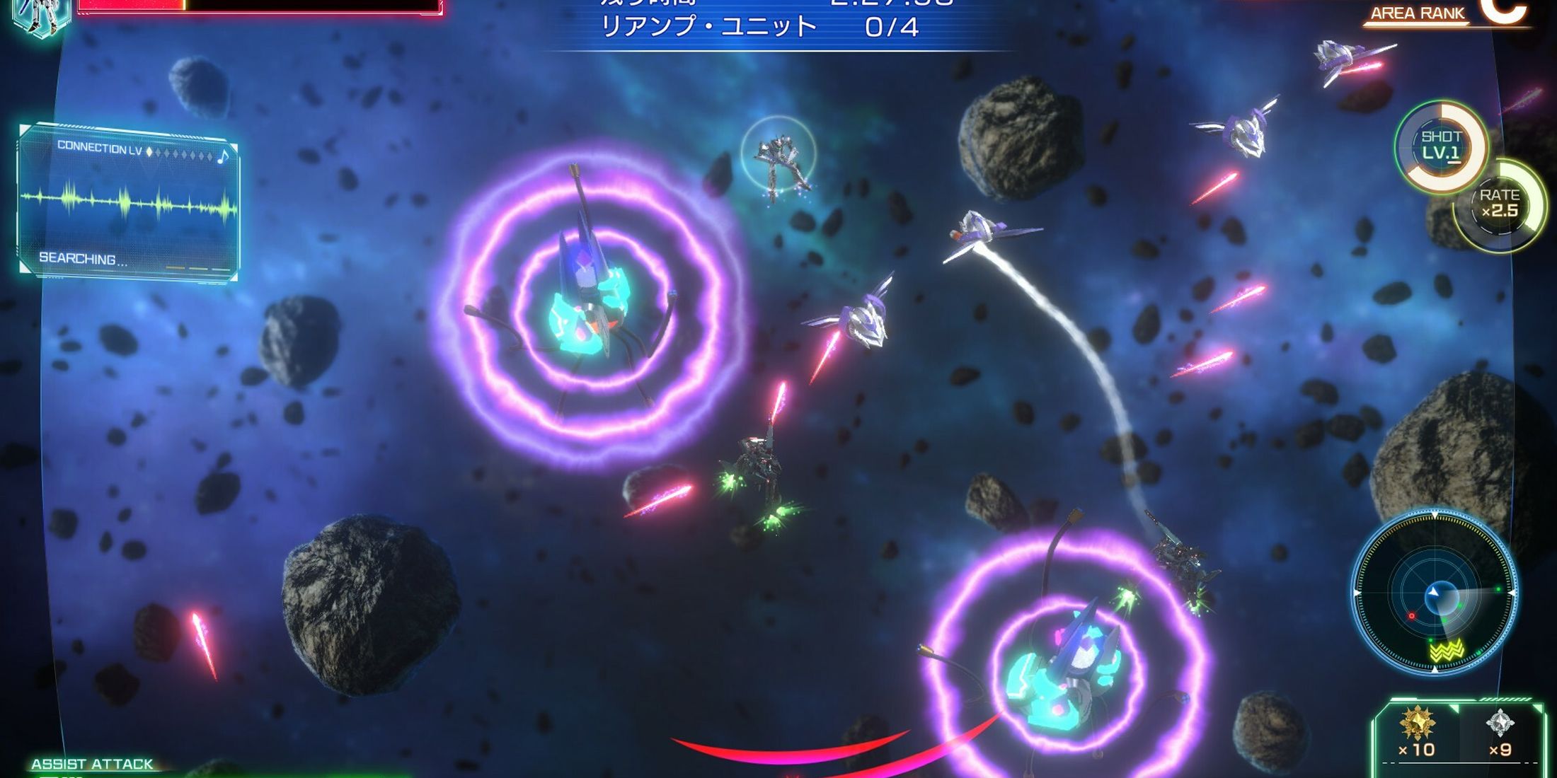 macross shooting light gameplay 3