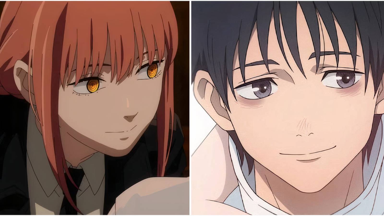 Makima in Chainsaw Man and Yuta in Jujutsu Kaisen 0