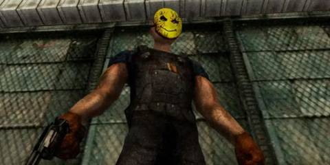 Manhunt character wearing a mask