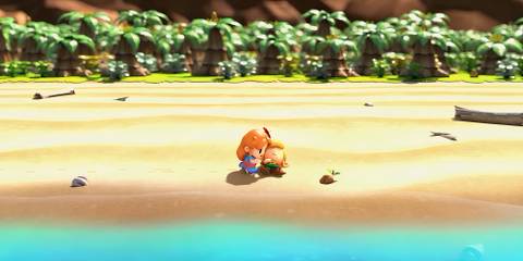 marin finds link on the shore of koholint island