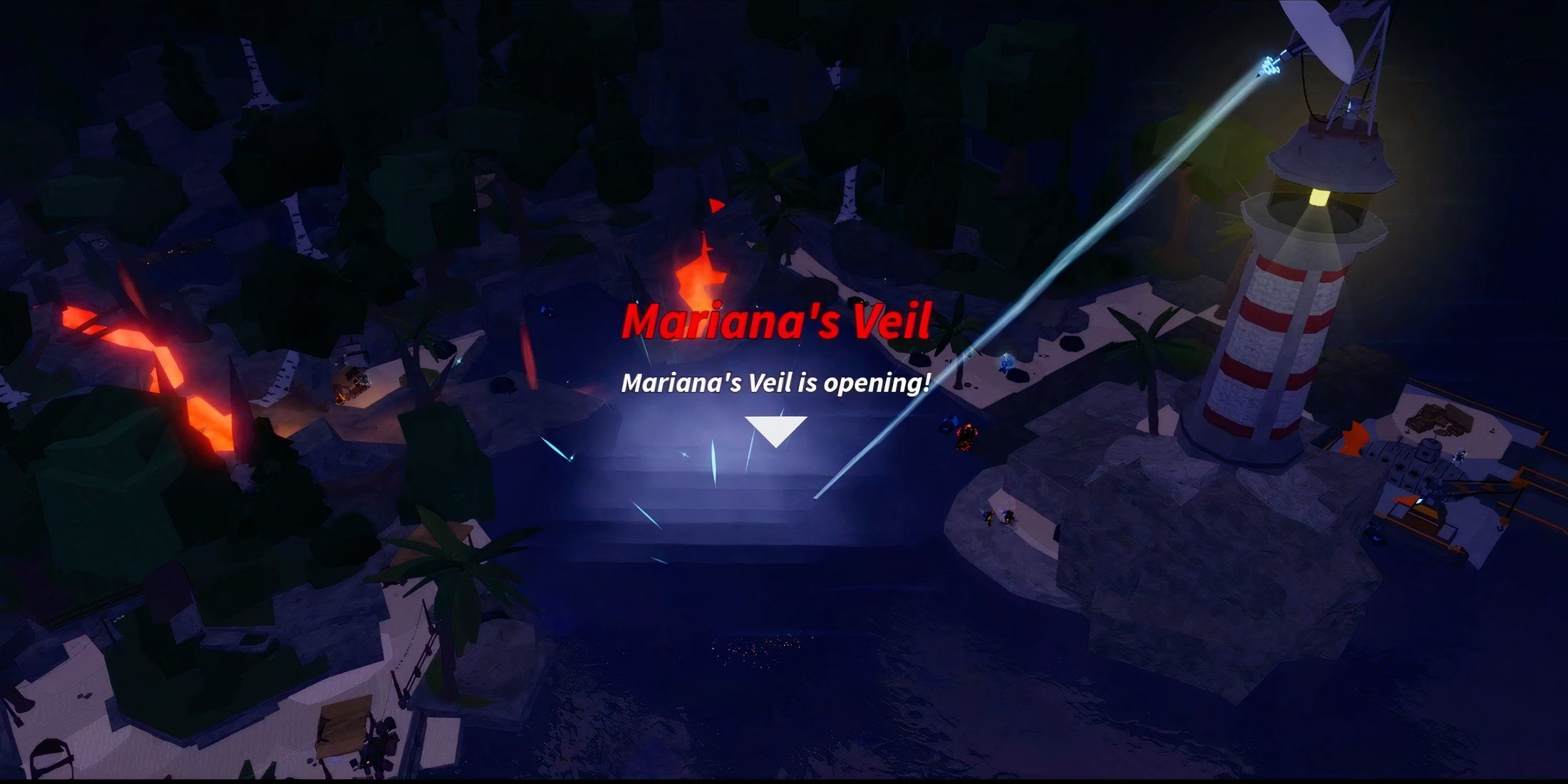 how to complete mariana's veil update in fisch