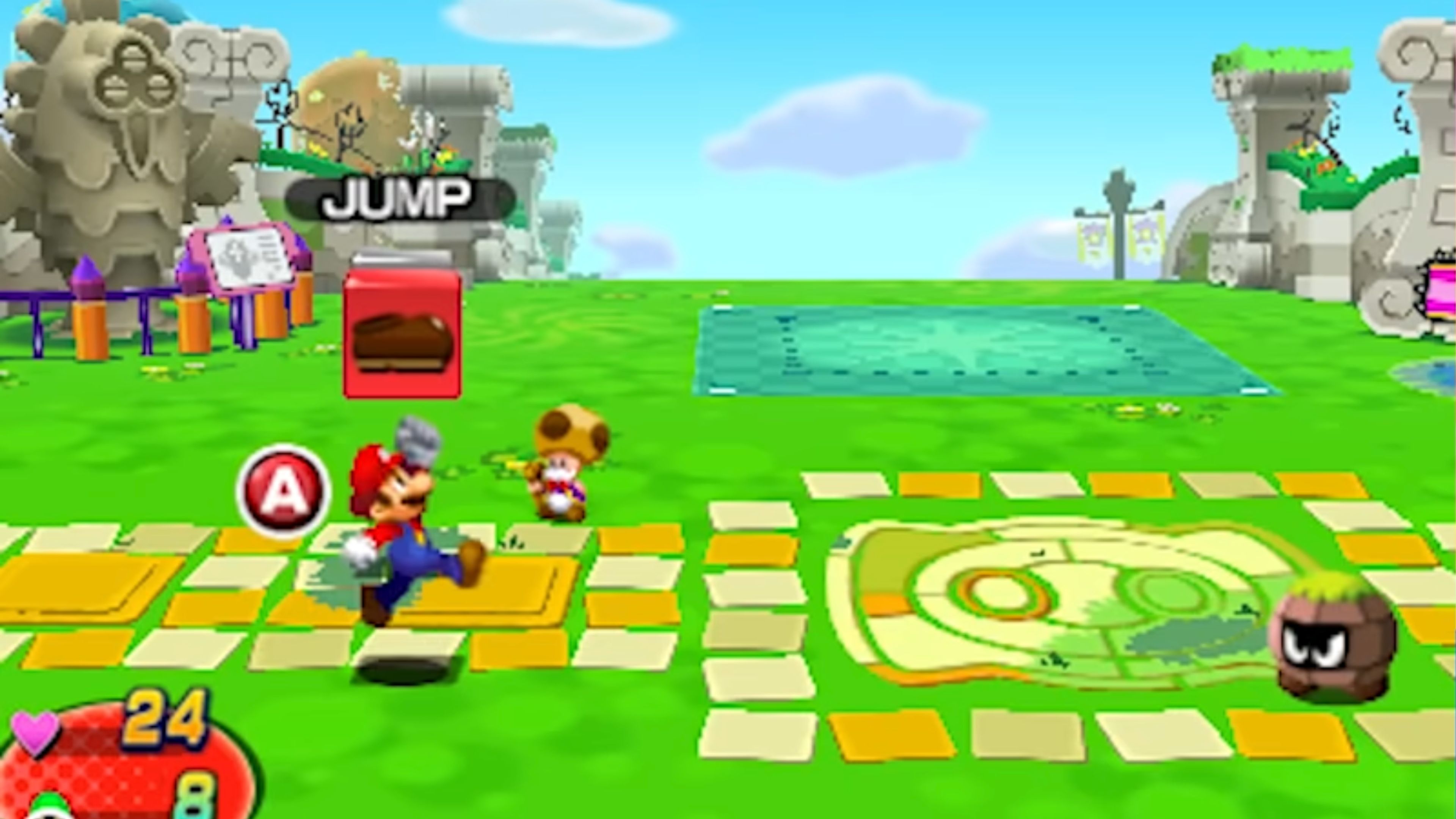 Mario & Luigi_ Dream Team In Game Screenshot 2