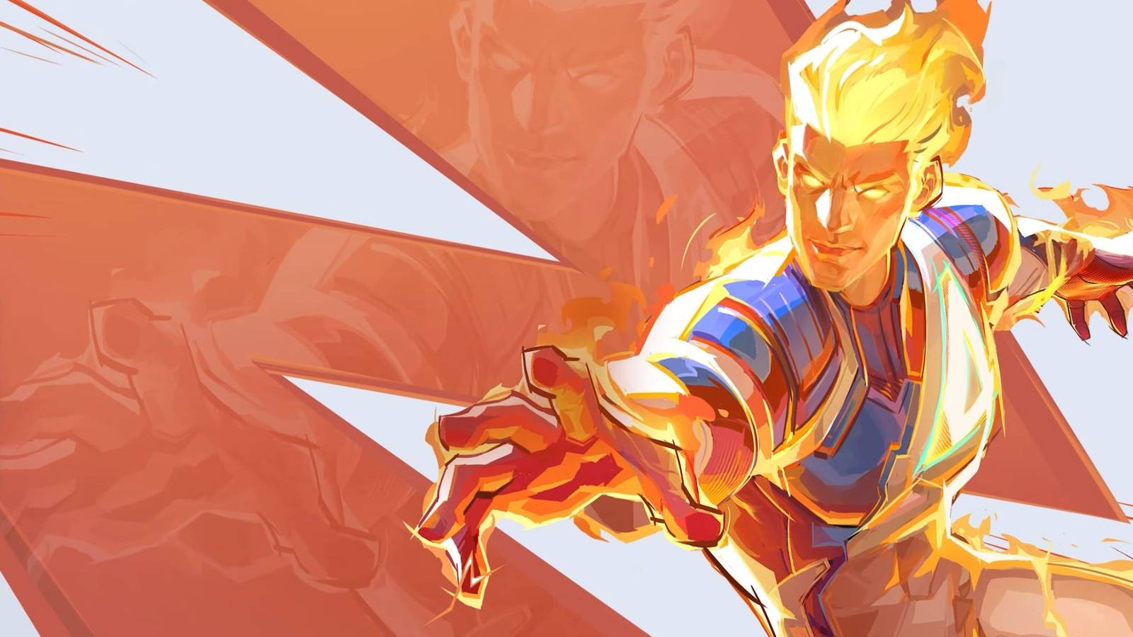 Marvel Rivals announces Negative Zone Gladiator skin for Human Torch.