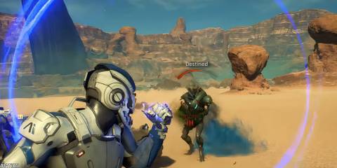 Biotic powers in Mass Effect Andromeda