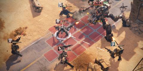 mecharashi grid-based combat