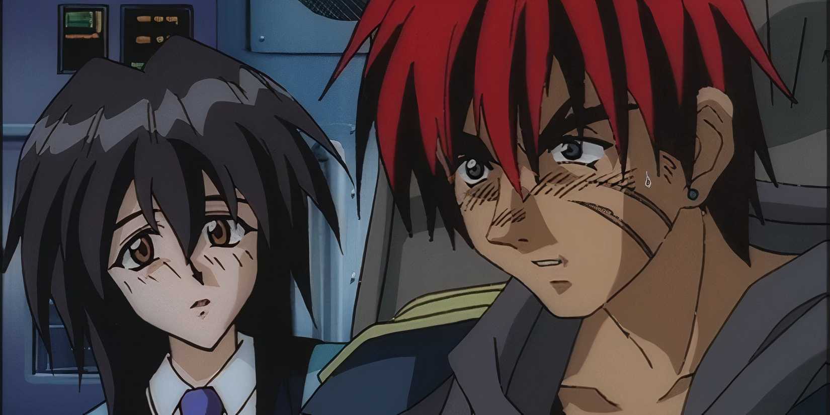 Melfina and Jean in Outlaw Star