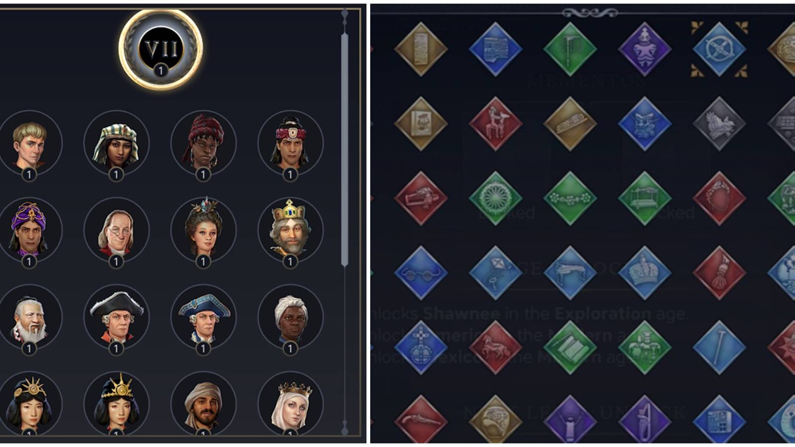 mementos civ 7 guide