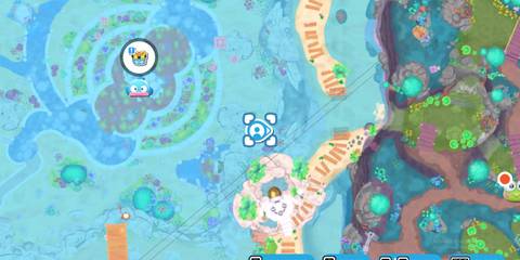 mermaid tail location in hello kitty island adventure