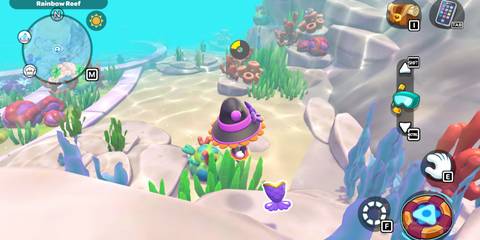 mermaid tail in hello kitty island adventure