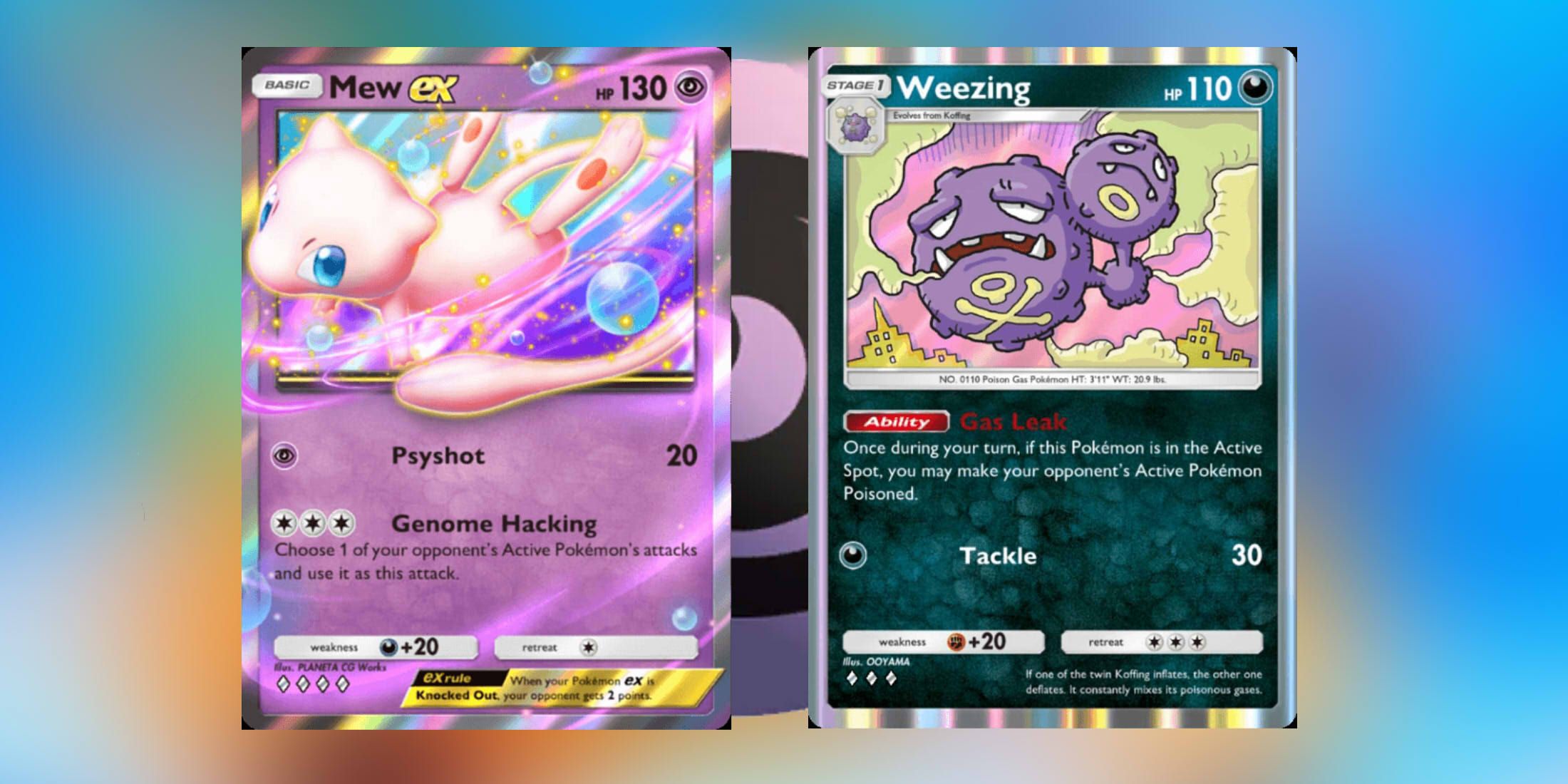 mew ex weezig