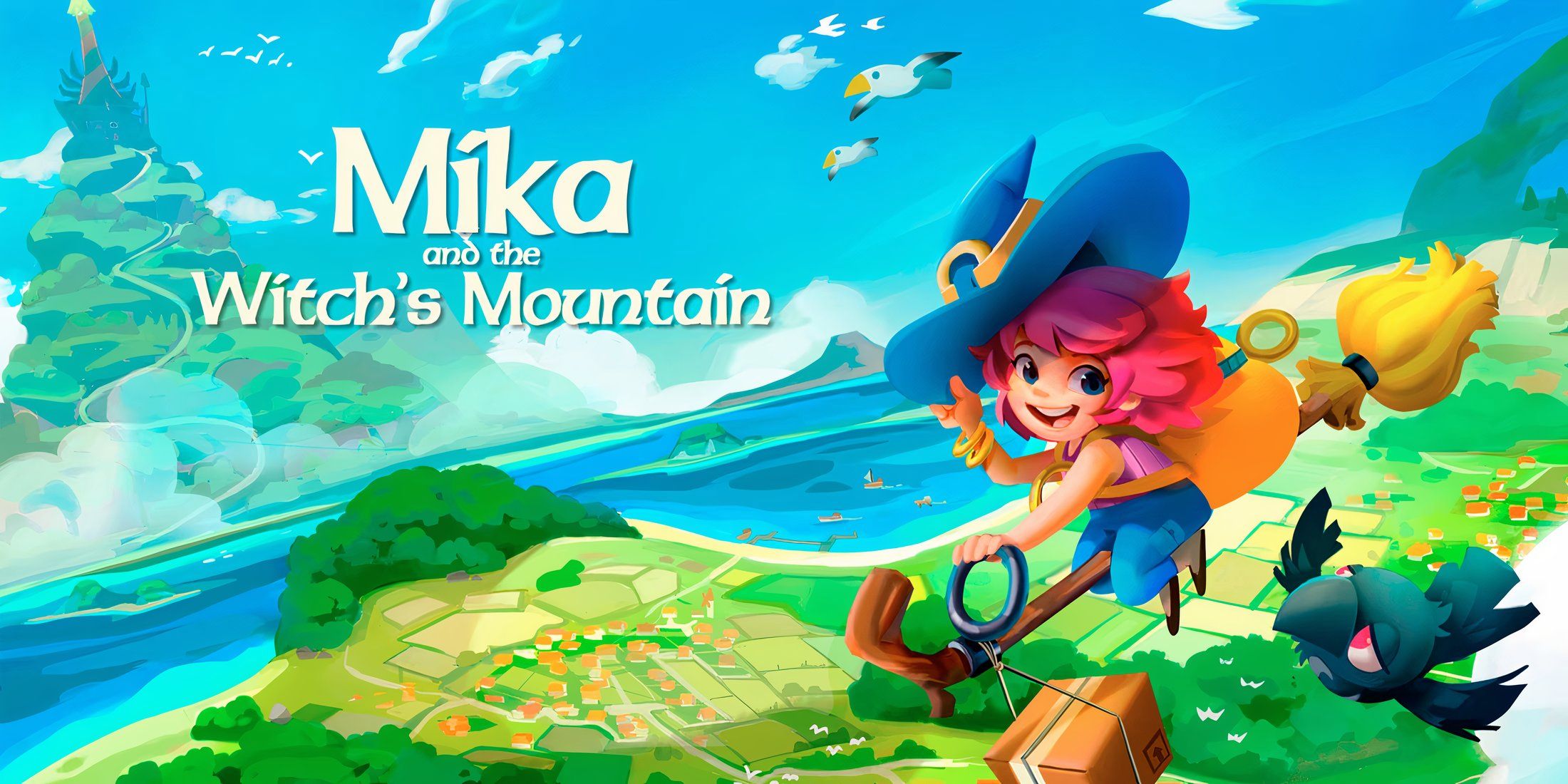 the promo poster for Mika and the Witch's Mountain