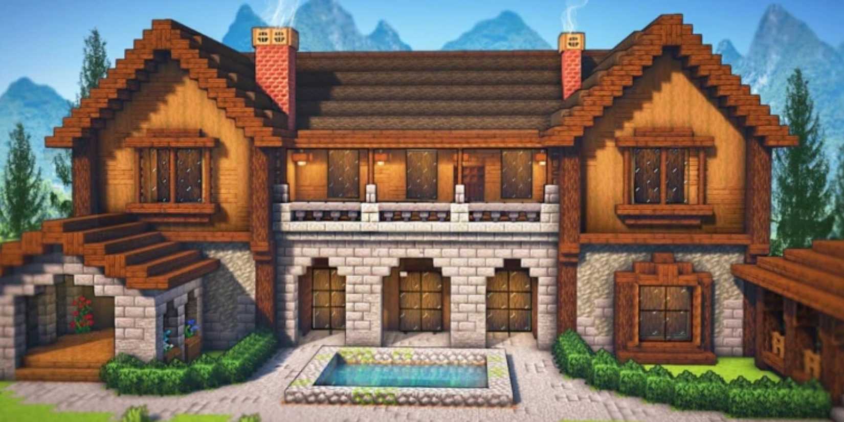 Mineblox Mansion Tycoon house
