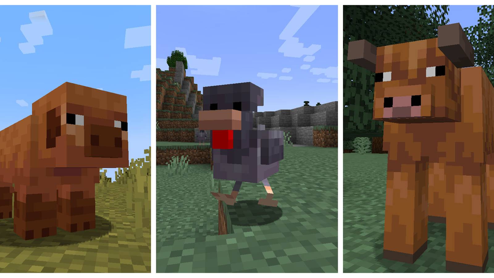 Minecraft Farm Mob Variants