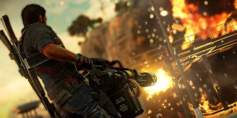 Mini Gun in Just Cause 3