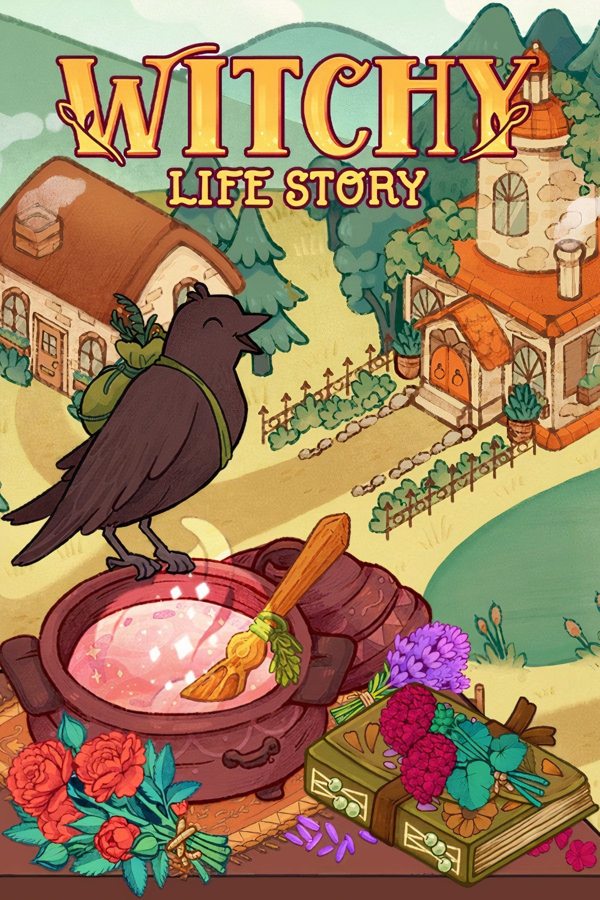 Witchy Life Story Tag Page Cover Art