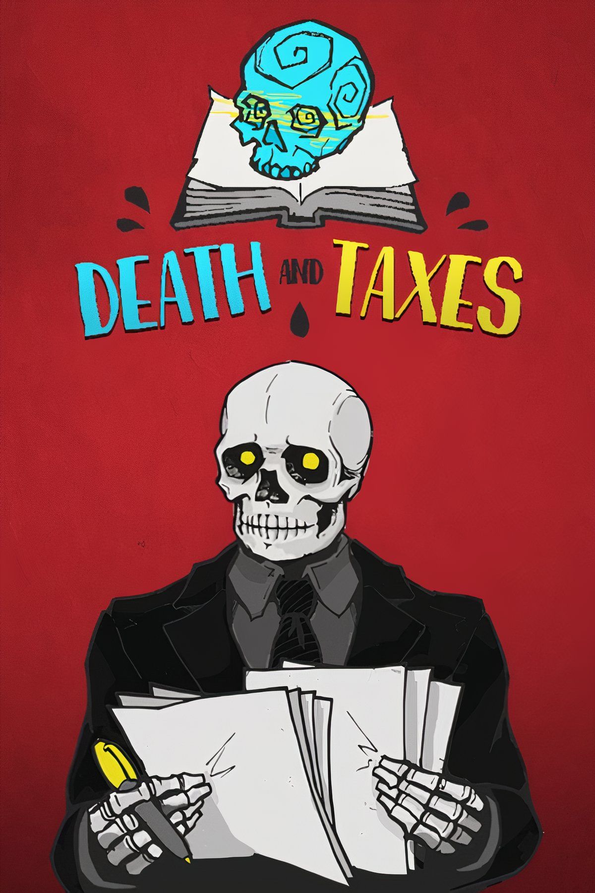Death And Taxes Tag Page Cover Art