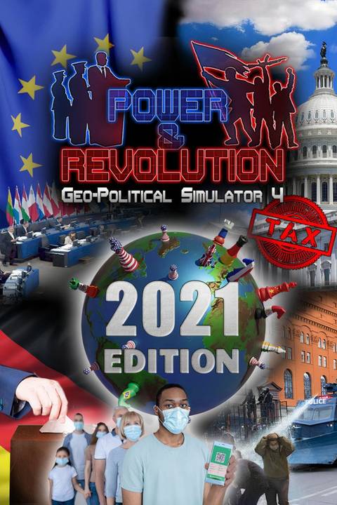 Power & Revolution 2021 Edition Tag Page Cover Art