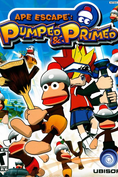 Ape Escape: Pumped & Primed Tag Page Cover Art
