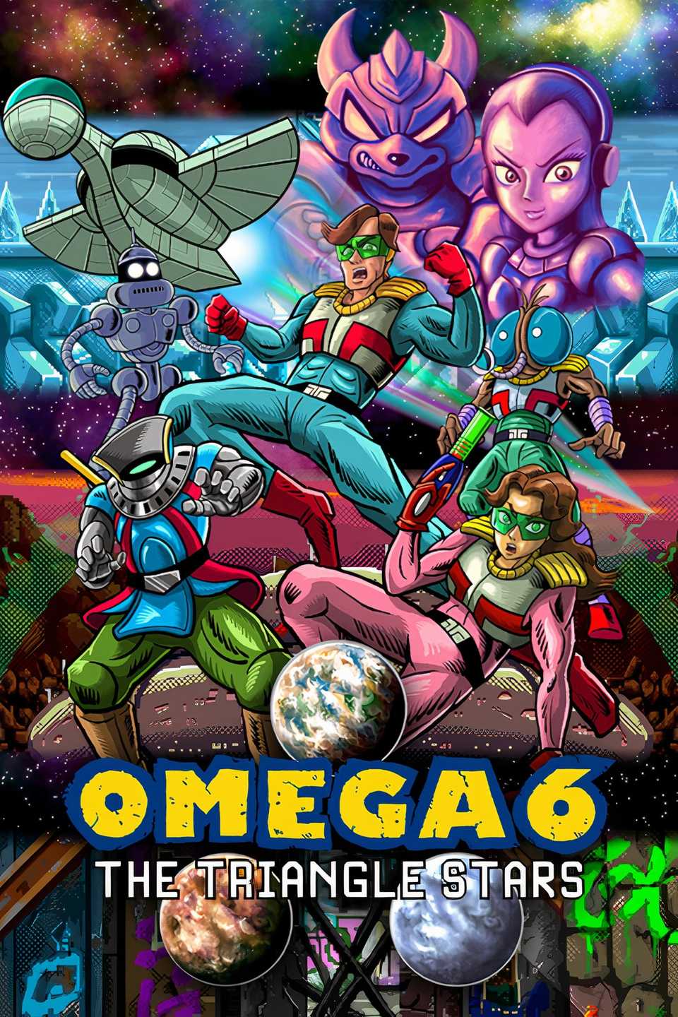 OMEGA 6 The Triangle Stars Tag Page Cover Art