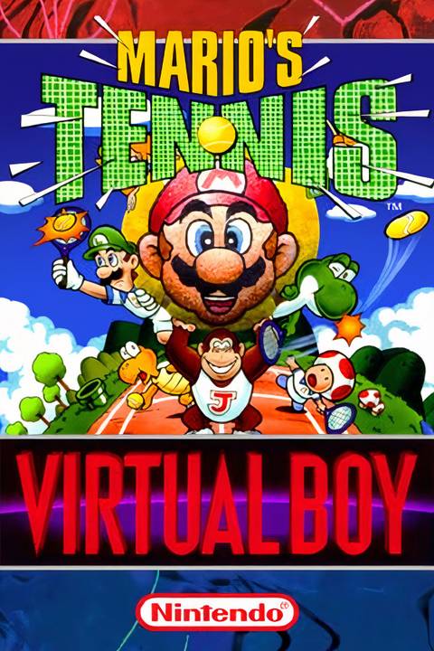 Mario's Tennis Tag Page Cover Art