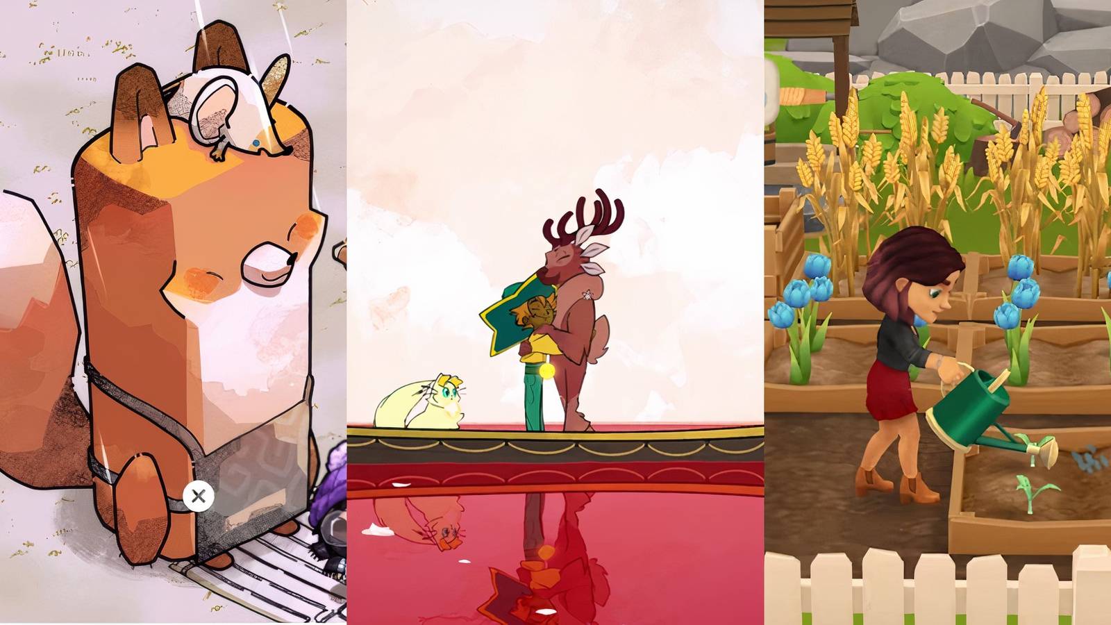 Cozy Grove, Spiritfarer, Wylde Flowers