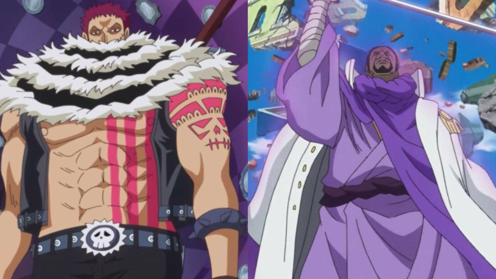 Katakuri and Fujitora, two villains who could aid Luffy