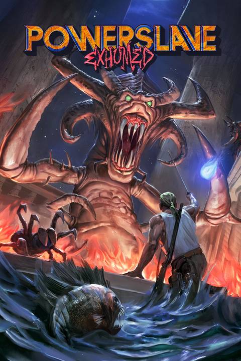 PowerSlave Exhumed Tag Page Cover Art