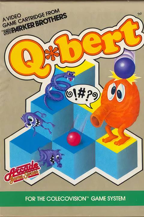 Q*bert Tag Page Cover Art