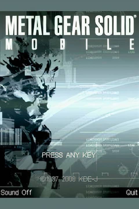 Metal Gear Solid Mobile Tag Page Cover Art